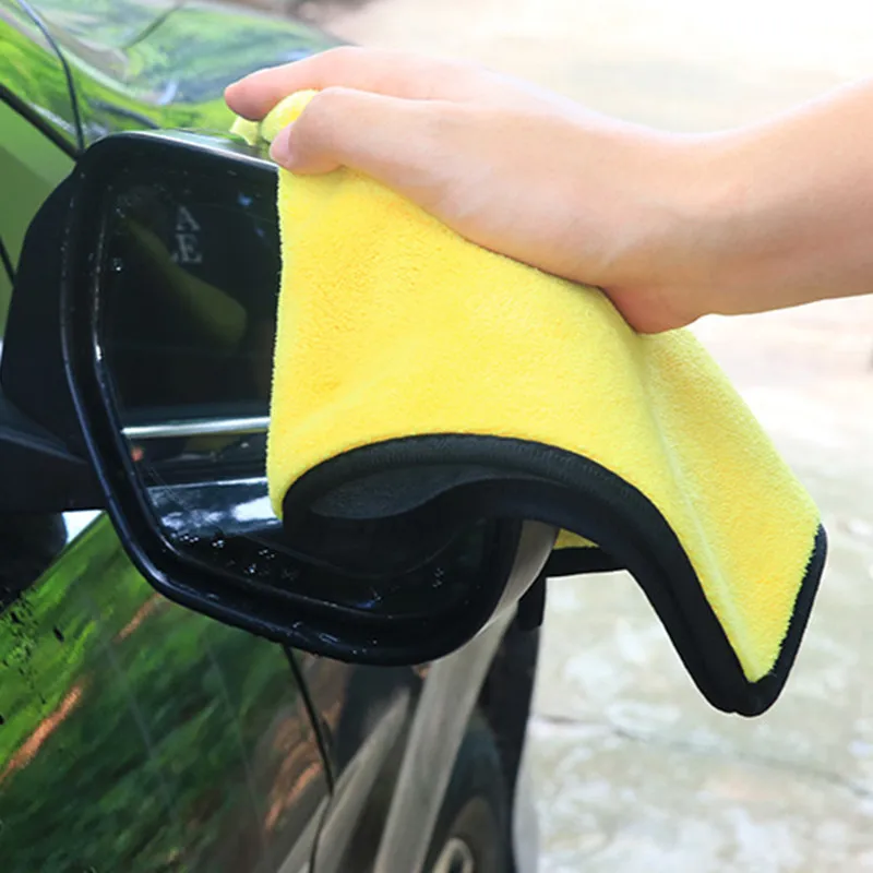 30*30/40CM Car Wash Microfiber Towel Car Cleaning Drying Cloth Hemming Car Care Cloth Detailing Car Wash Towel For Car Auto Home