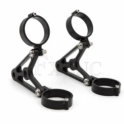 40 41 48 50 51MM Fork Headlight Bracket Mount Clamp Head Light Lamp Tube Holder Universal Motorcycle ATV Street Sport Bike