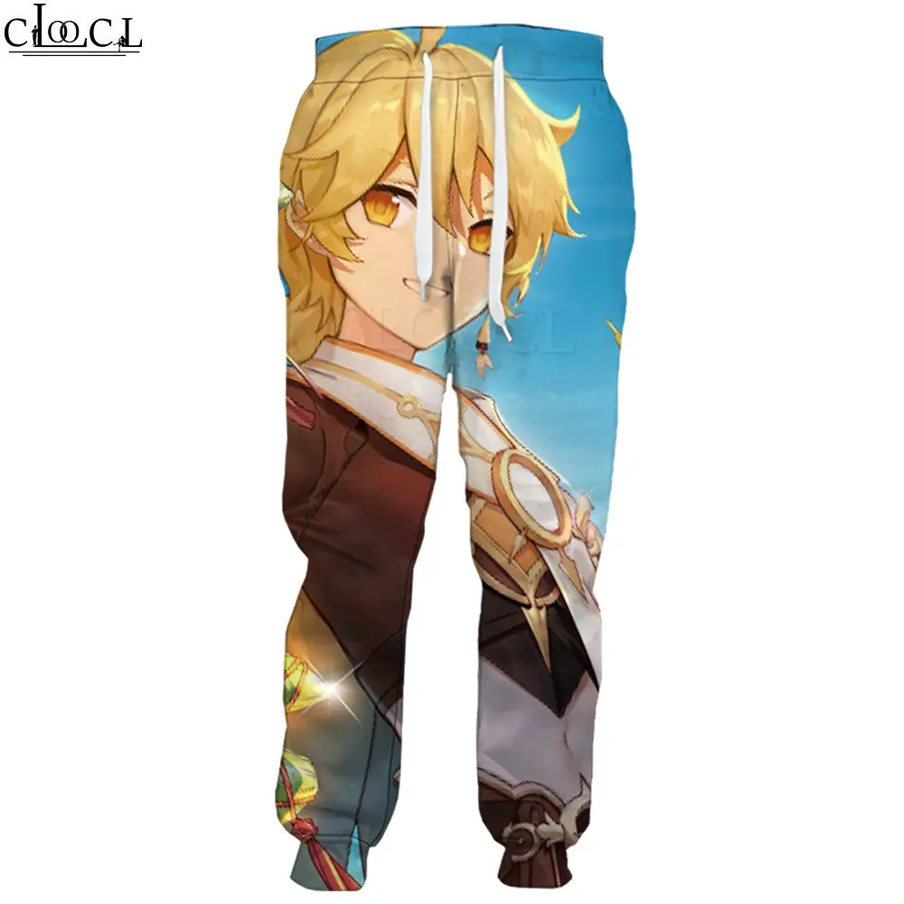 Men Trousers Games Genshin Impact 3D Print Anime Women Clothing Fashion Sweatpants Unisex Hip Hop Jogging Pants