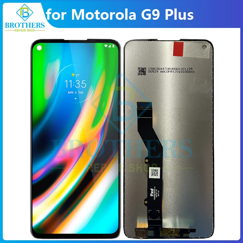 For Motorola Moto G9 G9Play G9Plus G9 Power LCD Display Touch Screen Digitizer 6.5\'\' 6.81\'\' for G9 Play G9 Plus Full Screen Part