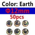 Tierra de 12 mm, 50 piezas