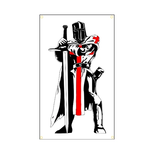 프리소닉 십자군 기사단 깃발, 3x5Fts  Best5