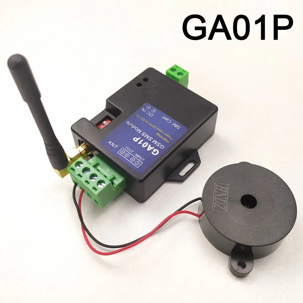 GA01P Vending machine GSM alarm box support power failure alert one alarm input one alarm voltage output