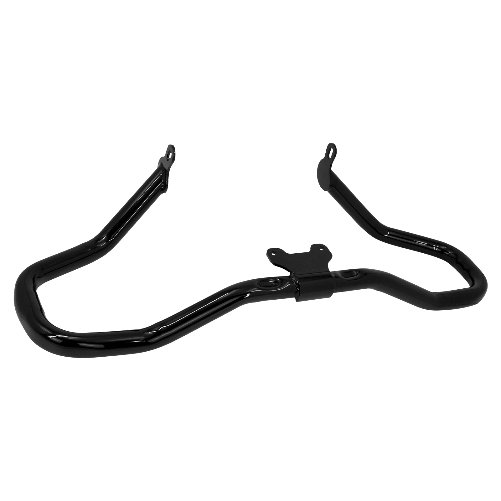 Motorcycle Black Chopped Engine Guard Highway Crash Bar For Harley Touring Street Electra Glide Special Road King FLHRXS