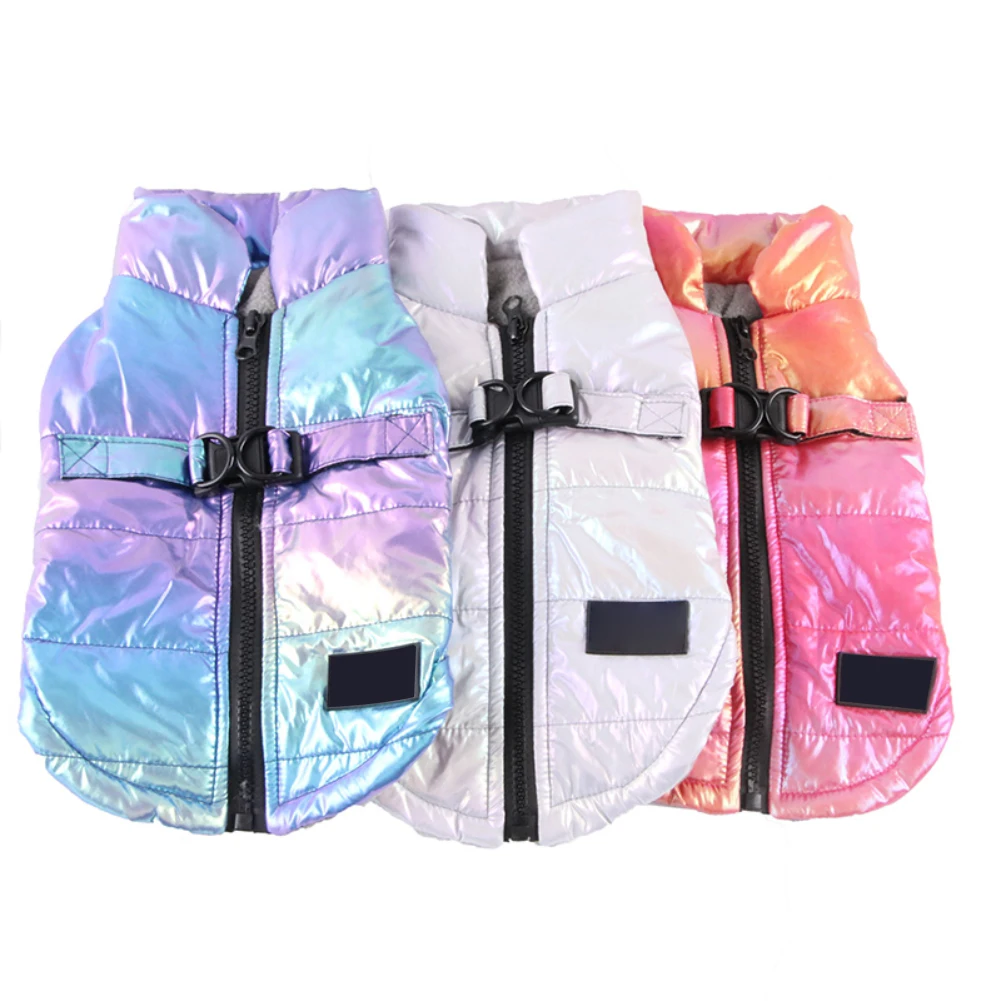 ฤดูหนาวเสื้อผ้าสัตว์เลี้ยงที่อบอุ่นสําหรับสุนัขขนาดเล็กWindproofสัตว์เลี้ยงสุนัขเสื้อแจ็คเก็ตเบาะเสื้อผ้าสําหรับYorkie Chihuahua Puppy Catชุดเสื้อกั๊ก