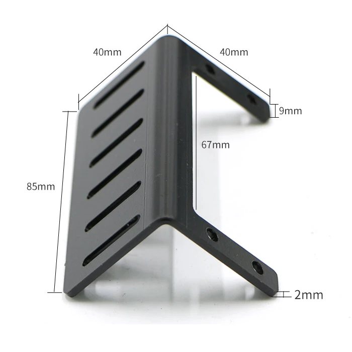 Aluminum Alloy Bracket for Fixing Large Size 60kg Servo Multifunctional Support  DIY Accessories