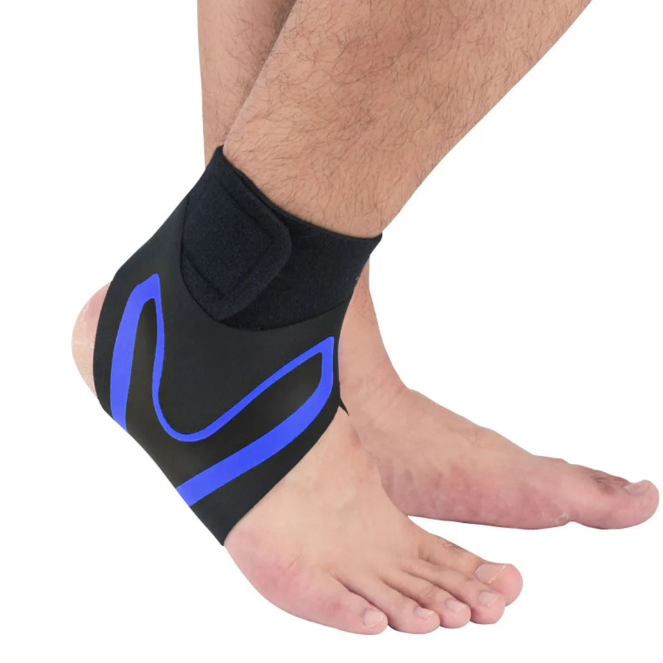 KoKossi 1PCS Right Left Foot Ankle Protector Sports Ankle Support Elastic Ankle Brace Guard Foot Support Sports Gear Four Color