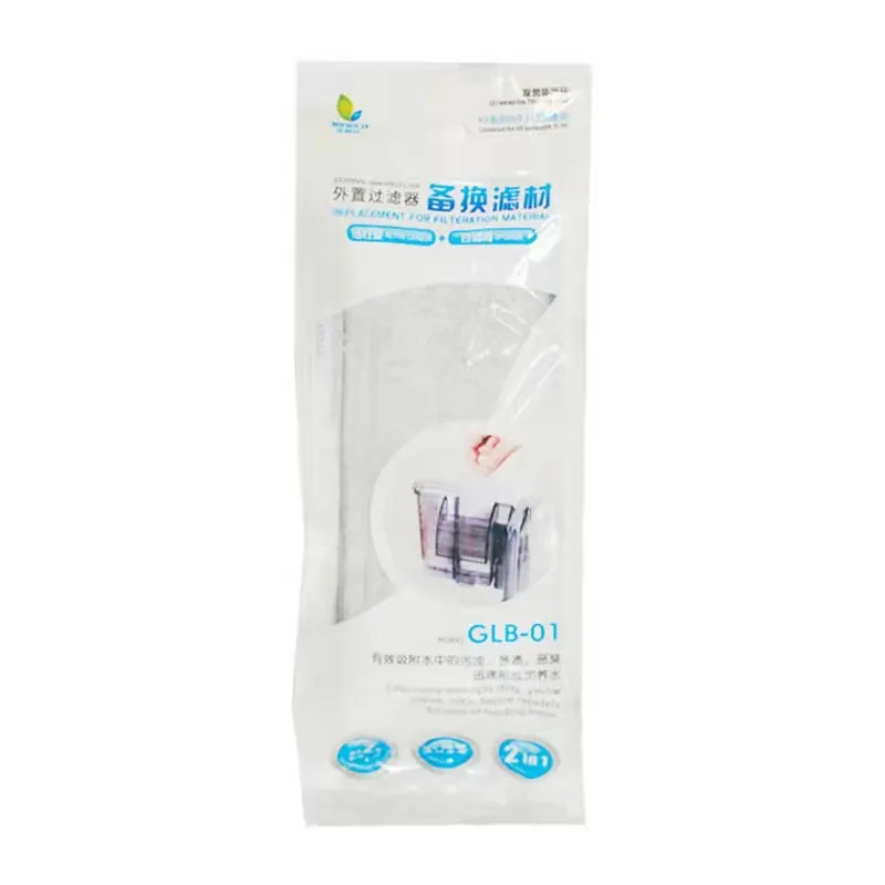 10pcs Fish Tank Purification Biochemical Filter Replace Cotton Waterfall Filter Activated Carbon for JENECA XP-05/09/11/13/U1