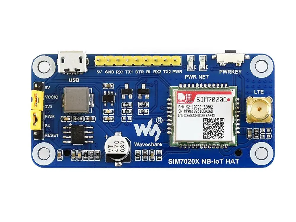 Imagem -04 - Chapéu Nb-iot para Raspberry pi Suporta a Comunicação Cnm2 Coap Mqtt Usada em Medidores Inteligentes Rastreamento de Ativo Monitoramento Remoto Etc.