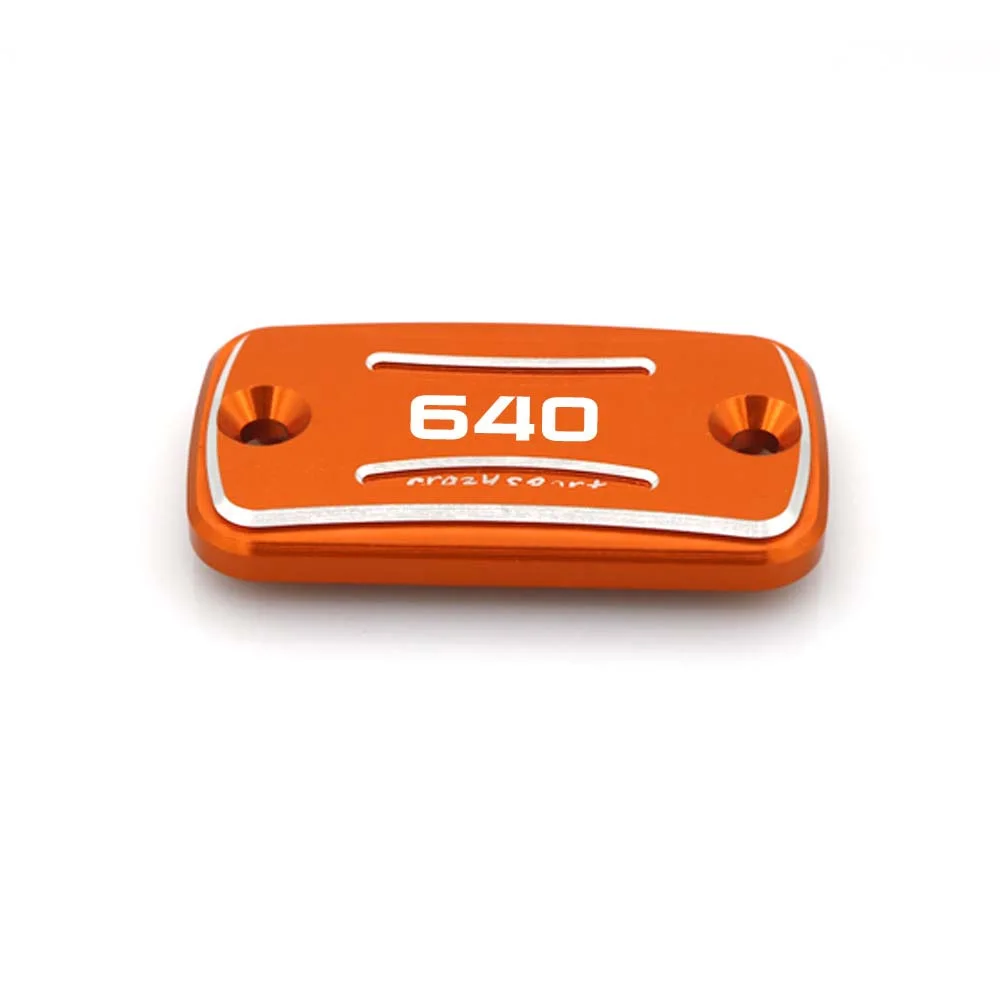 Front Brake Fluid Reservoir Cover For KTM 640 DUKE 1999-2006 LC4 SUPERMOTO 2004-2006  Master Cylinder Motorcycle Accessories CNC