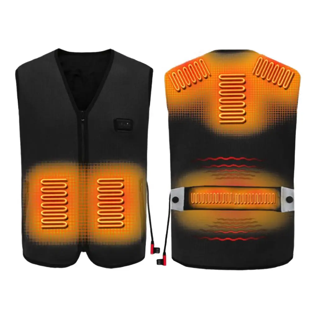 Outdoor Cold-proof Heating Vest Smart Heating Vibration Warm Belt Electric Heating Heating Massage Vest Winter Warm Vest