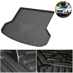 Trunk Mat For Kia Sportage 2017 2018 2019 2020 2021 Car Waterproof Non-Slip Custom Rubber 3D Car Accessories