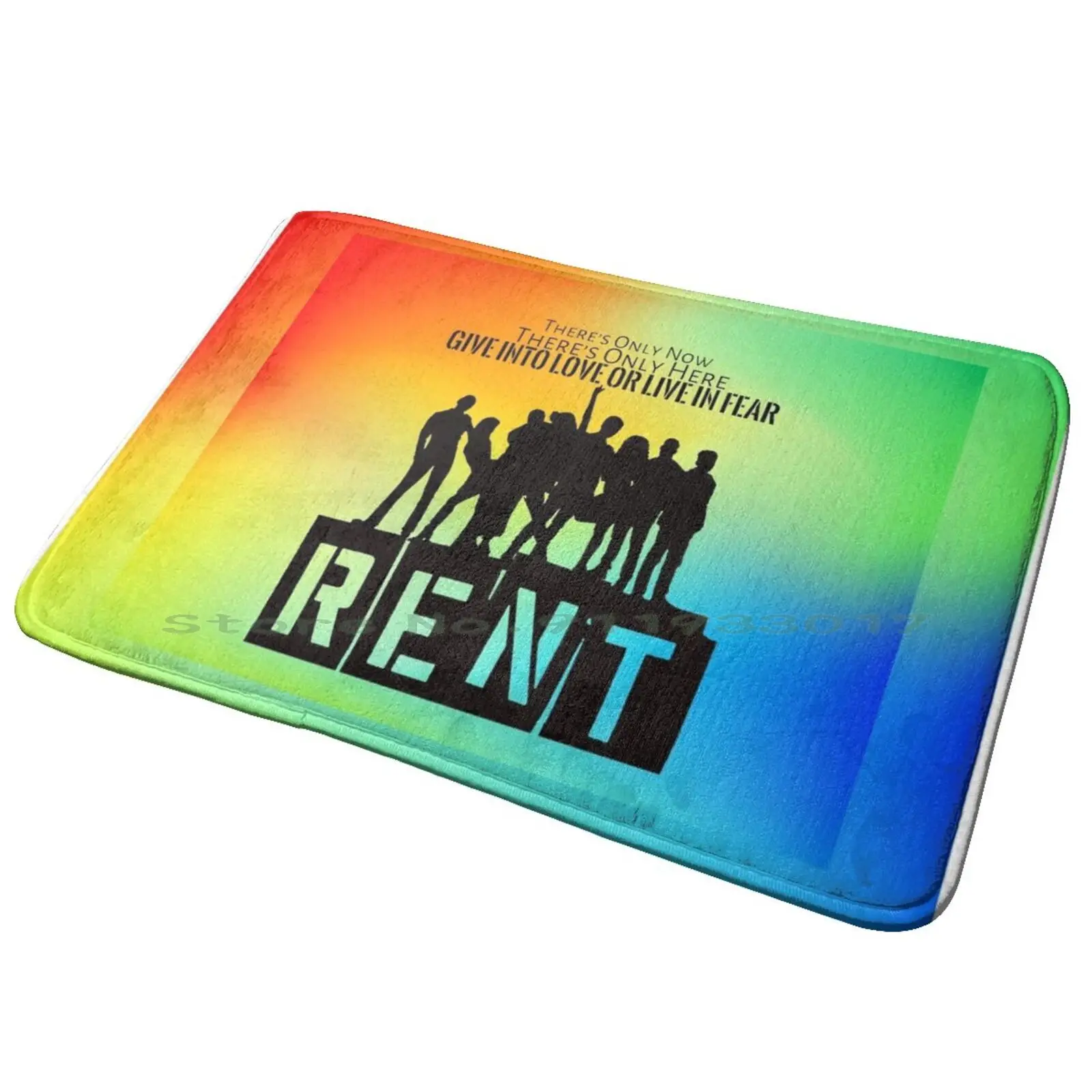 Rent ( 2 ) Entrance Door Mat Bath Mat Rug Monster Mouth Fangs Teeth Dust Mask Facemask Face Mask Anti-Slip Bedroom Kitchen Foot