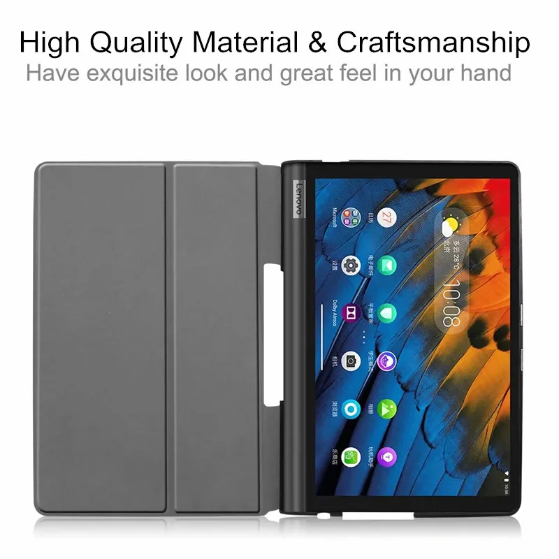 Lenovo Yoga Smart Tab YT-X705F、ケース、SDカード Amazon.co.jp: Pokaas Lenovo Yoga Smart Tab 10.1 YT-X705F ケース