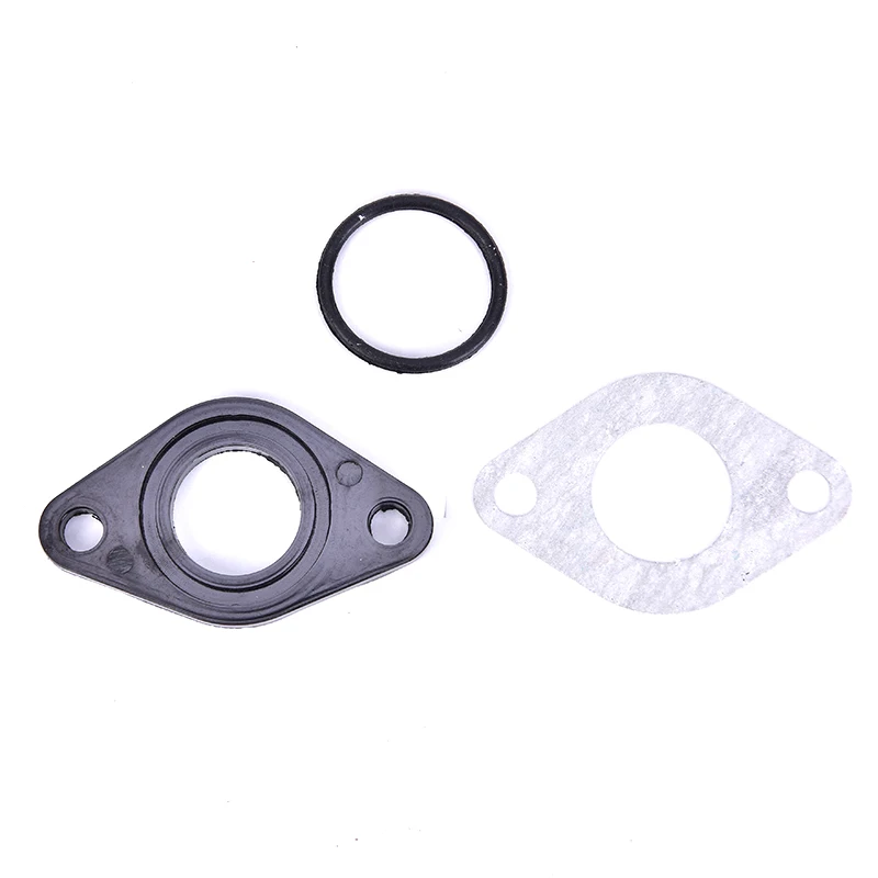 Bike Carburetor Carb Manifold Intake Pipe Gasket Spacer Seal 19mm Plastic High quality Very Durable For Pit Dirt 110cc 125cc