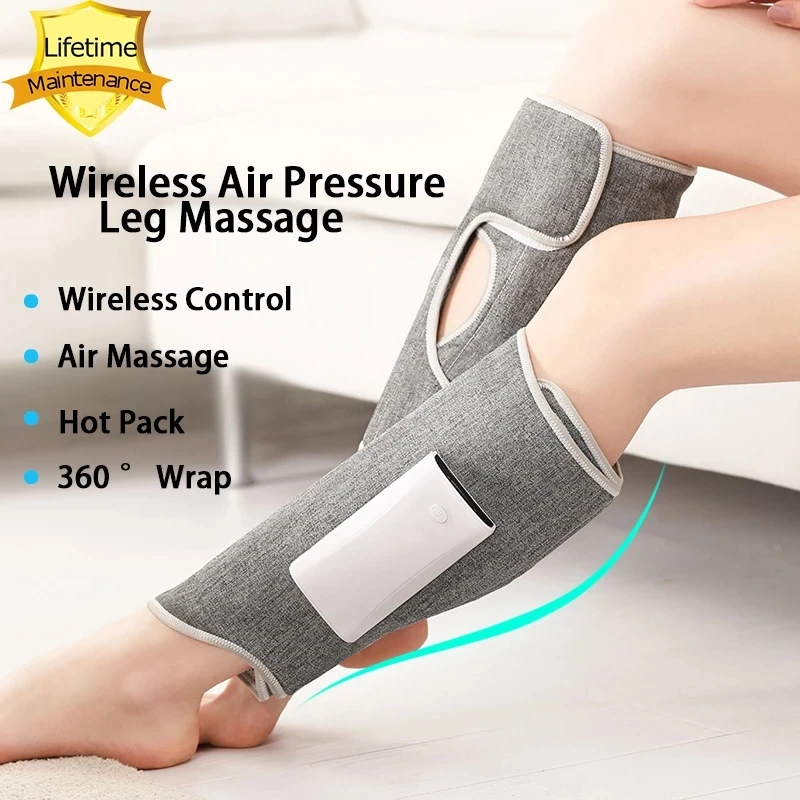 

Wireless Leg Massager Air Compression Leg Massage Full Wrap Varicose Veins Physiotherapy