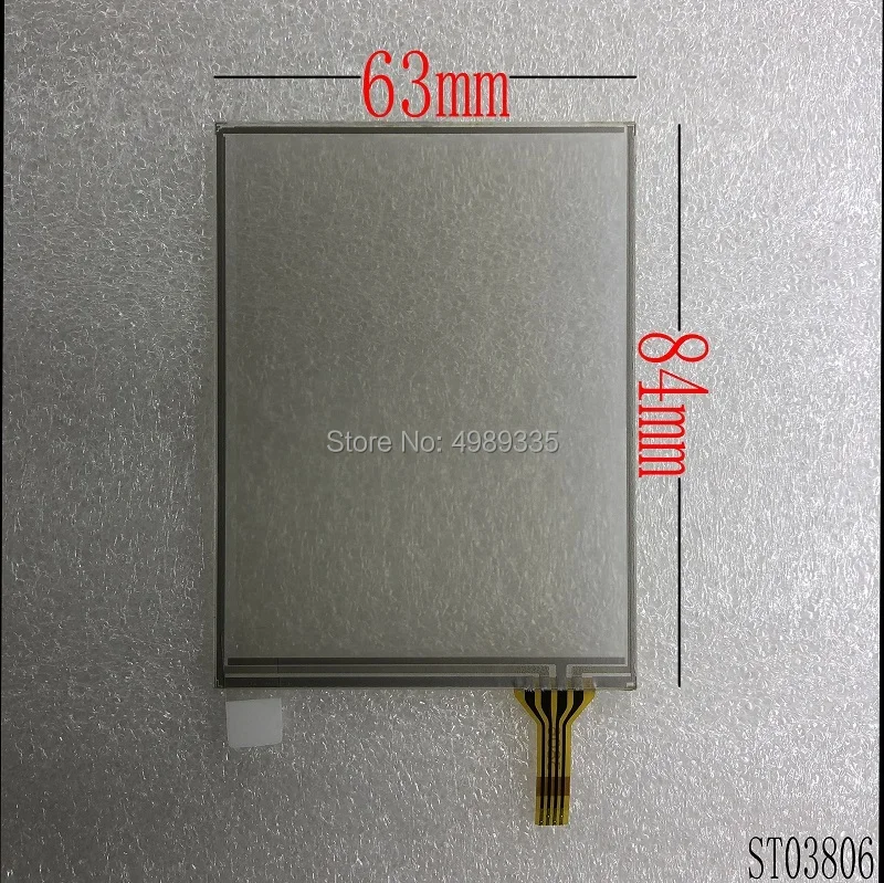 Tela táctil resistive 84mmx63mm do tela táctil de 4 fios de 3.8 polegadas