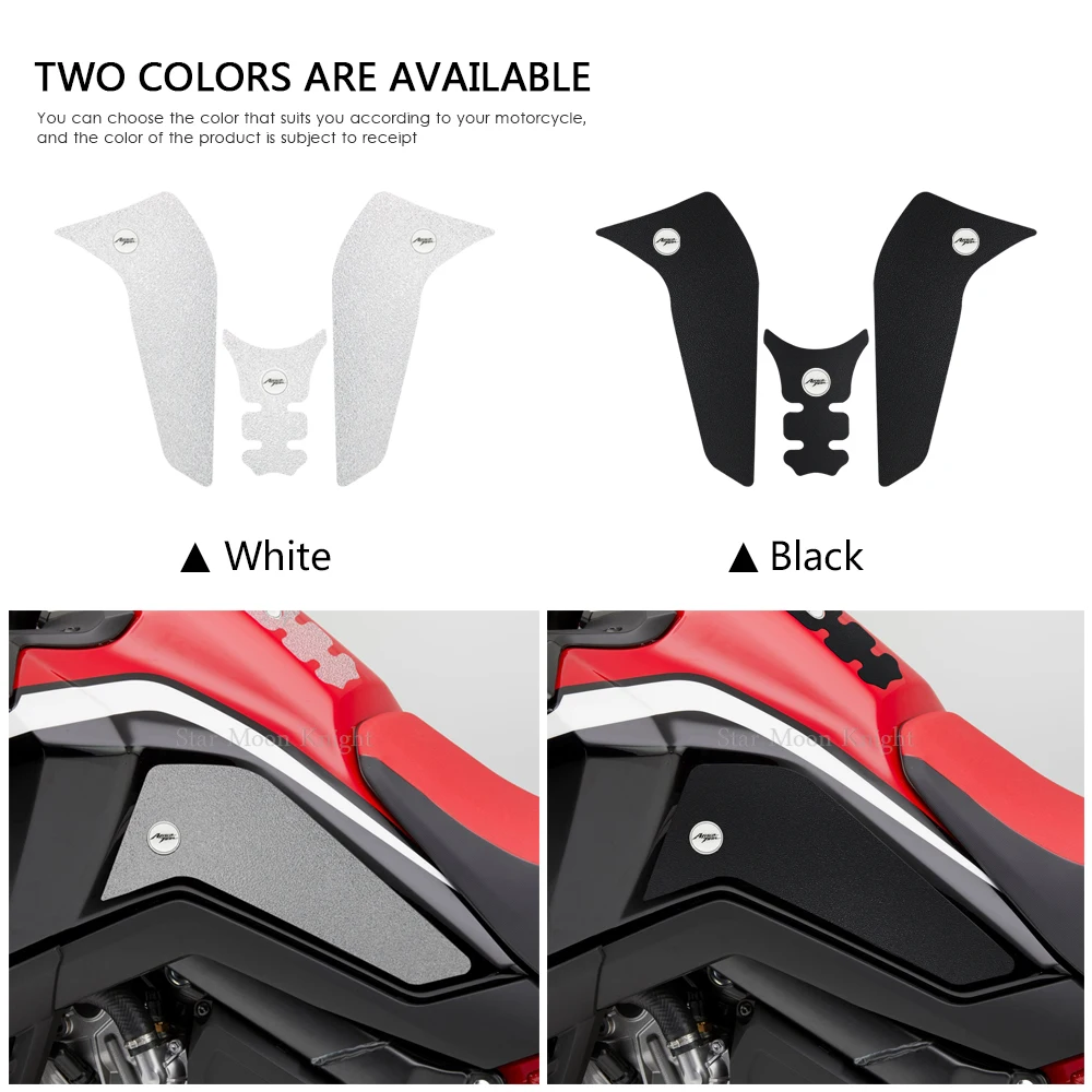 Motorcycle Anti slip Tank Pad protect Sticker Side waterproof Tank Pads For HONDA CRF1100L CRF 1100 L Africa Twin  2020 -