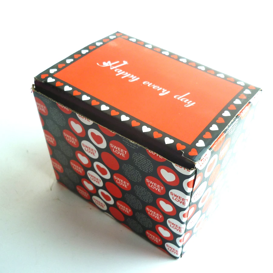 كسر سيئة 350 مل كوب قهوة سحري من السيراميك متغير اللون