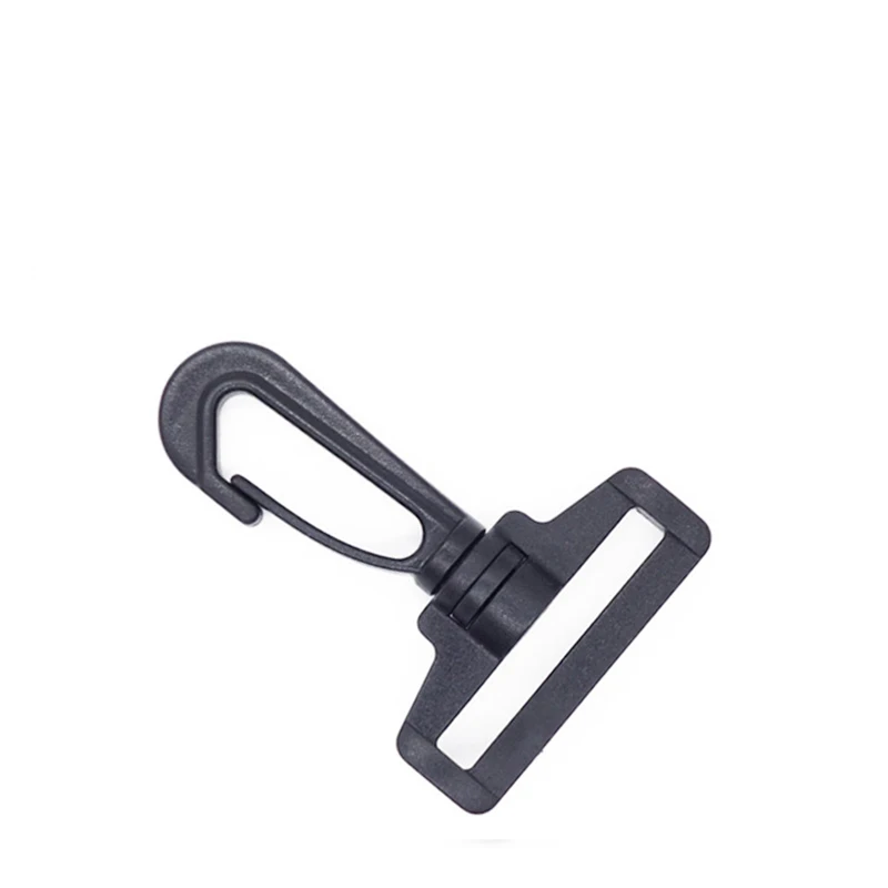 10pcs Plastic Snap Hook Trigger Clips Buckles for Leather Strap/ Belt Bag Backpack Webbing Pet Leash Hooks 4 Sizes