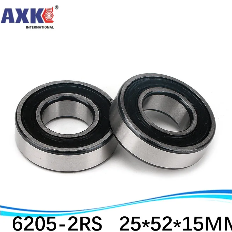 

1pcs double Rubber sealing cover deep groove ball bearing 6205-2RS 25*52*15 mm