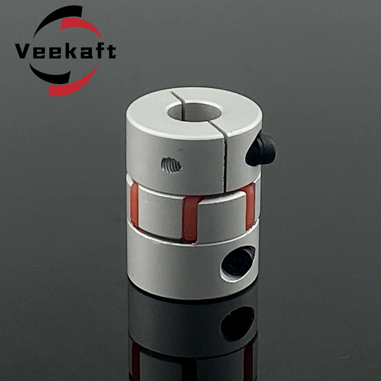 D25L30 łącznik D25 L30 trzy szczęki Aluminium Plum elastyczny wałek sprzęgła/złącza złącze do silnika elastyczny łącznik 5/6/6.35/8/10/12mm — zdjęcie 3