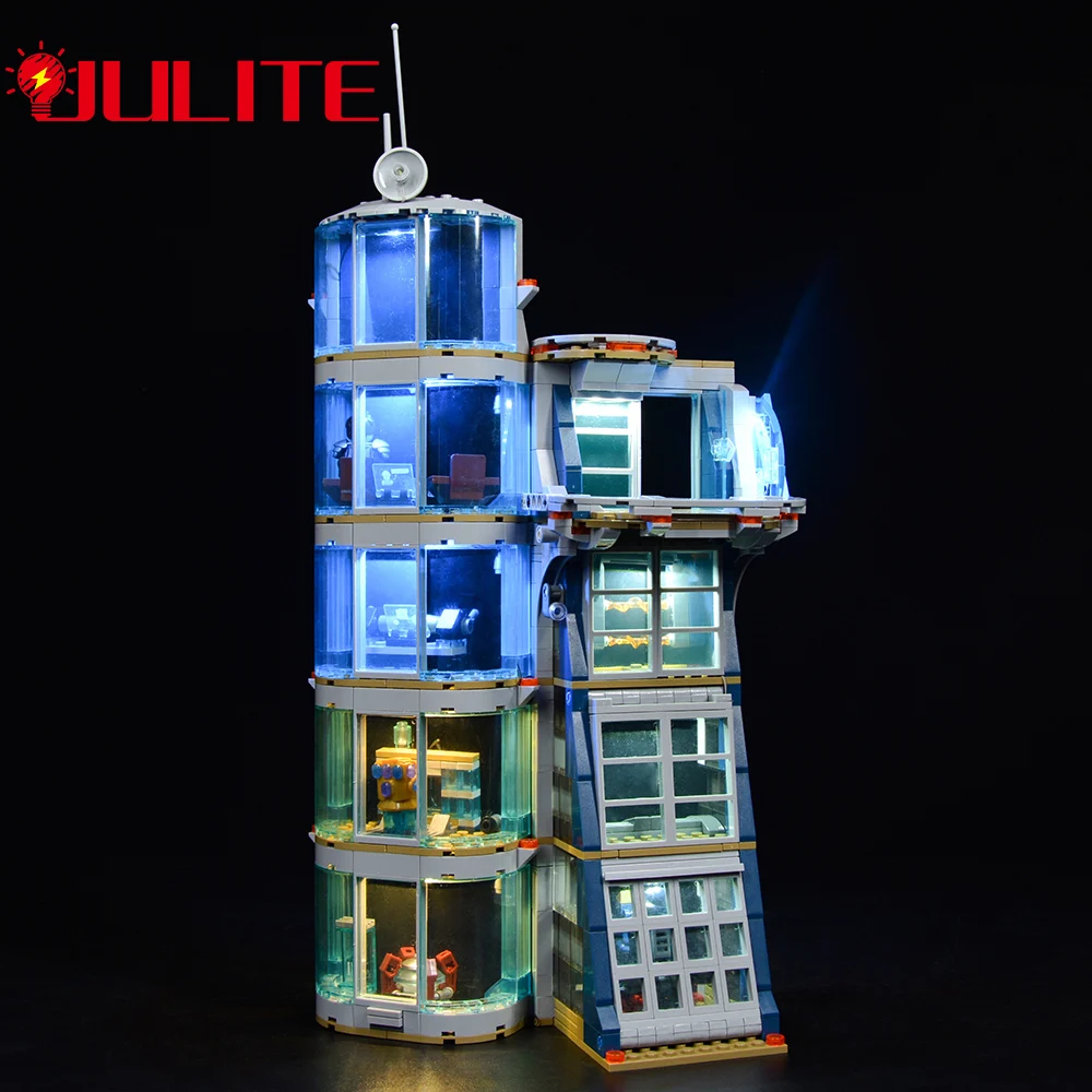 LED Light Kit For 76166  Tower Battle Toys Building Model DIY Toys Set Only Lighting Kit NOT Include Model