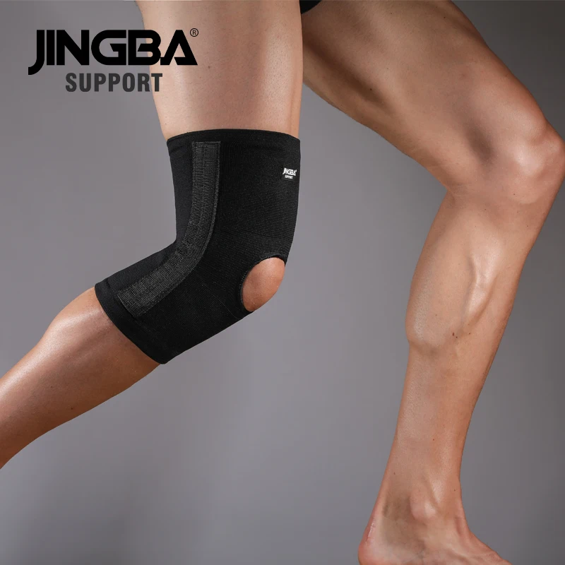 JINGBA SUPPORT Sports Safety protection knee pads volleyball knee support basketball knee protector brace spring support