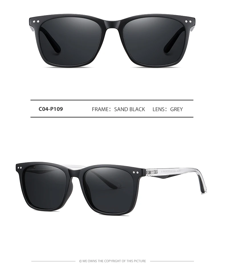LM Platz Polarisierte Sonnenbrille Frau Mode Reise Gläser Mann Anti Glare Fahren UV400 Brille Trendy Unisex zonnebril dames – Detail 17