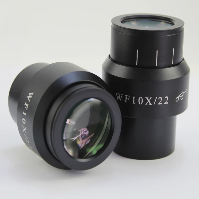 Imagem -04 - Microscópio Estéreo Grande Angular Dioptria Ocular Ajustável com Óculos 30 mm de Diâmetro Wf10x 22 mm 23 mm 24 mm 1pc