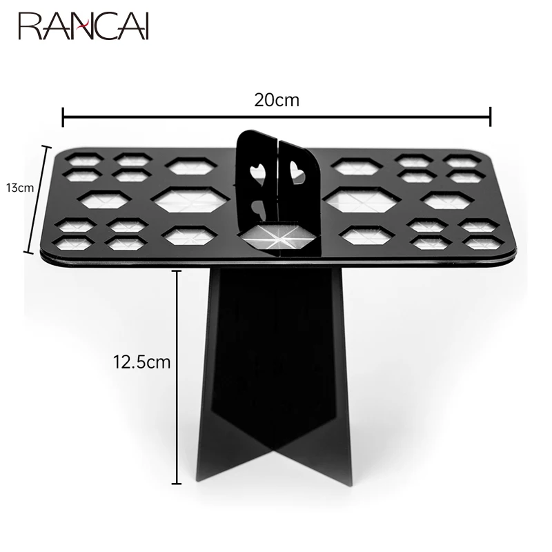 Soporte organizador de brochas de maquillaje con 14/26/28 agujeros, soporte para árbol, soporte para brochas secas, accesorios para brochas cosméticas, herramienta para colgar
