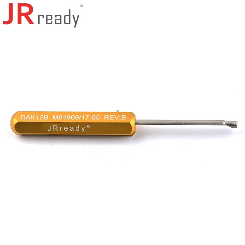 JRready DAK12B Insertion Tool Used in Electronic Connectors Reference to M81969/17-05 MIL-C-81703 Standard Connector