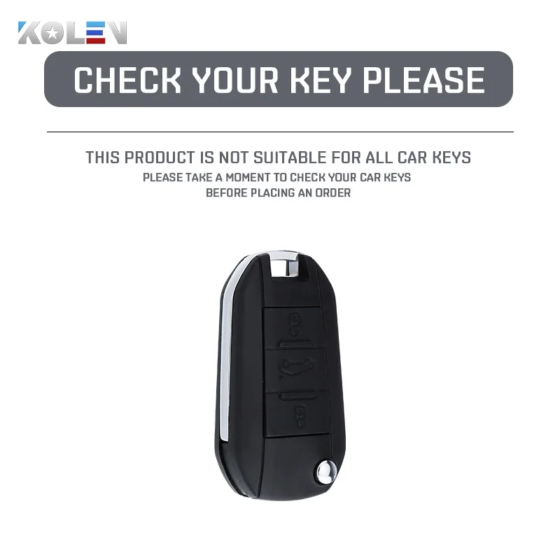 ใหม่ TPU Car Flip Key Shell สำหรับ Peugeot 208 3008 308 508 408 2008 307 4008สำหรับ Citroen c4 C3 C6แคคตัส C8 Keyless Fob