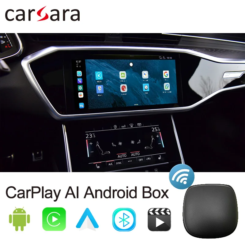 

Мини-пирог CarPlay Android AI Box беспроводной автомобильный игровой модуль гаджета для Lexus LDV Lincoln Mahindra Maserati Maxus Mazda Mercedes MG