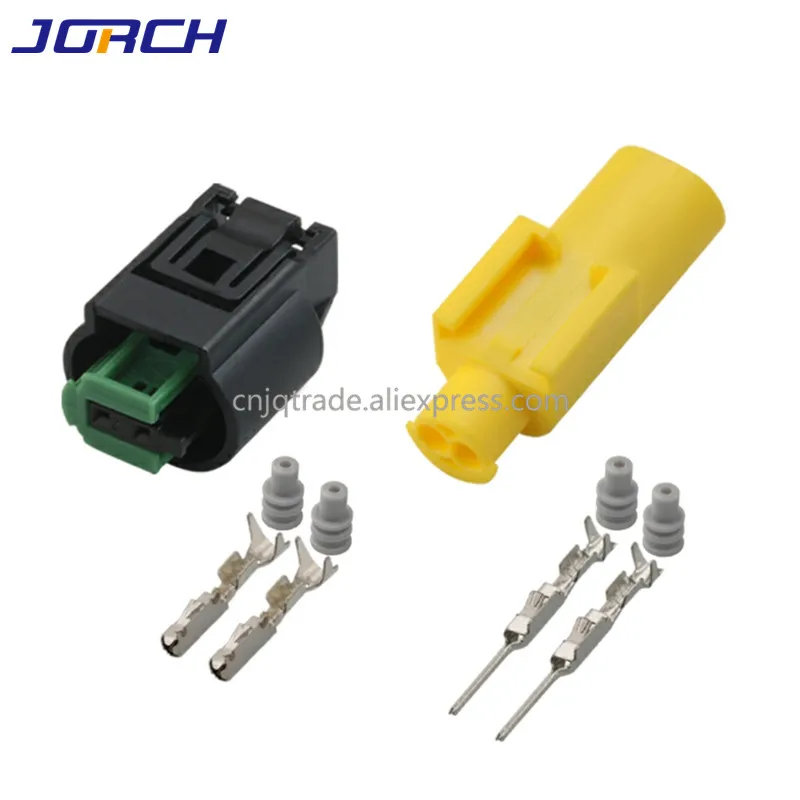 5 Sets Tyco AMP 2 Pin männliche oder weibliche Outdoor Temperatur Anschluss Sockel Auto Sauerstoff Sensor Stecker Für BMW 1-967570-3 1-967644-1