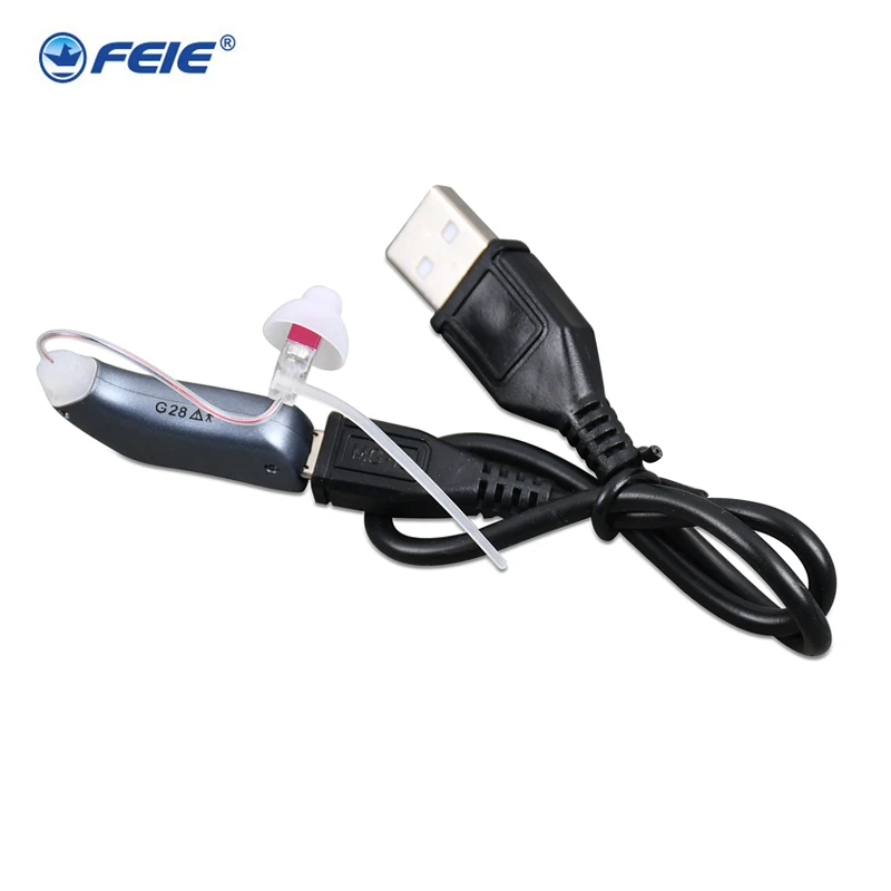 16 Channel Digital Hearing Aids Rechargeable Audifonos Sound Amplifier Professional Hearing Aid BTE Audifonos for Deafness