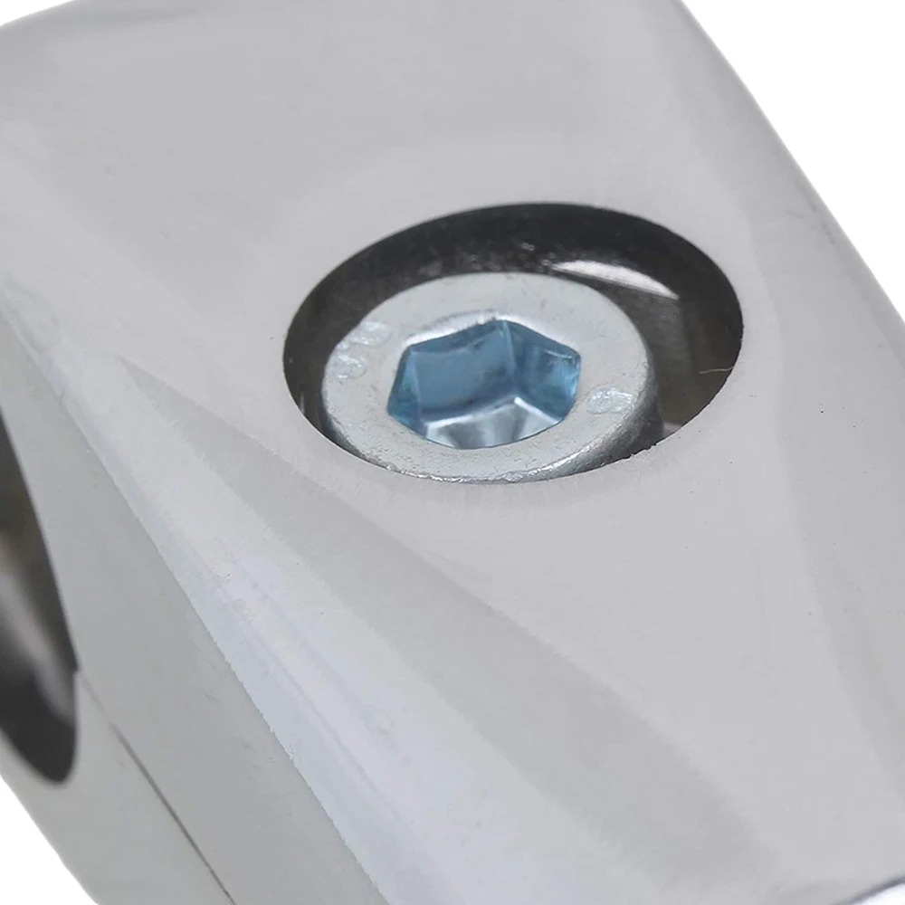 Silber 25mm Innen-Ø Zwei-weg Regal Display Rack Gerüst Rohr Stecker Aluminium Legierung Rohr Armaturen Pack von 2