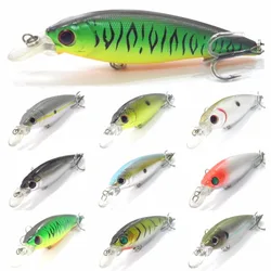 wLure Wire Through the Body Crankabit for Saltwater Sea Ocean Fishing Lure 40g 14cm Slow Wobble 1/0 Treble Hooks 3D Eyes M525