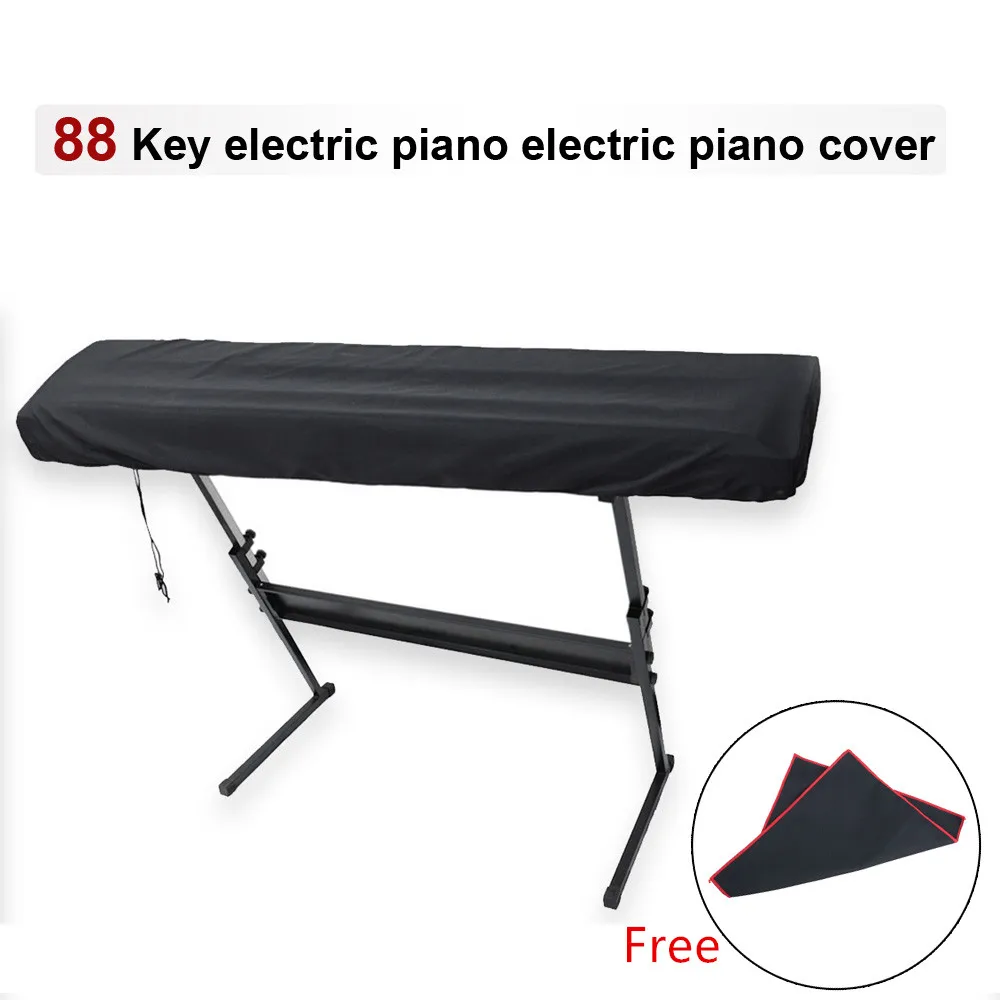 

88 Keys Stretchable Electronic Piano Keyboard Dust Cover with Cleaning Cloth for Yamaha Casio and more Brand Keyboards