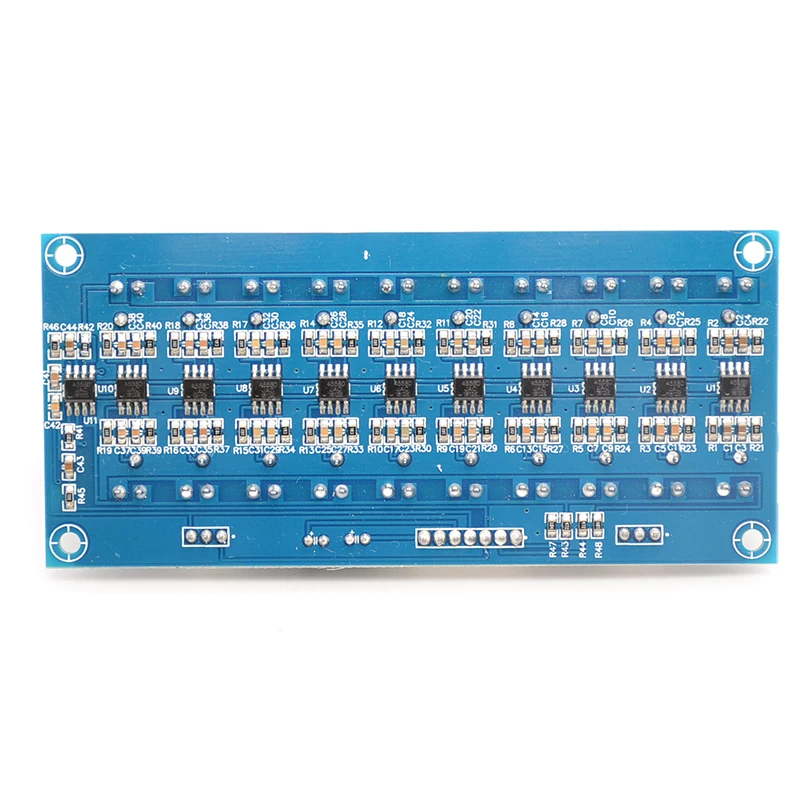 5/10/15 Band Stereo EQ Equalizer Board 2.0Channel Preamplifier Tone Adjustable Preamp module