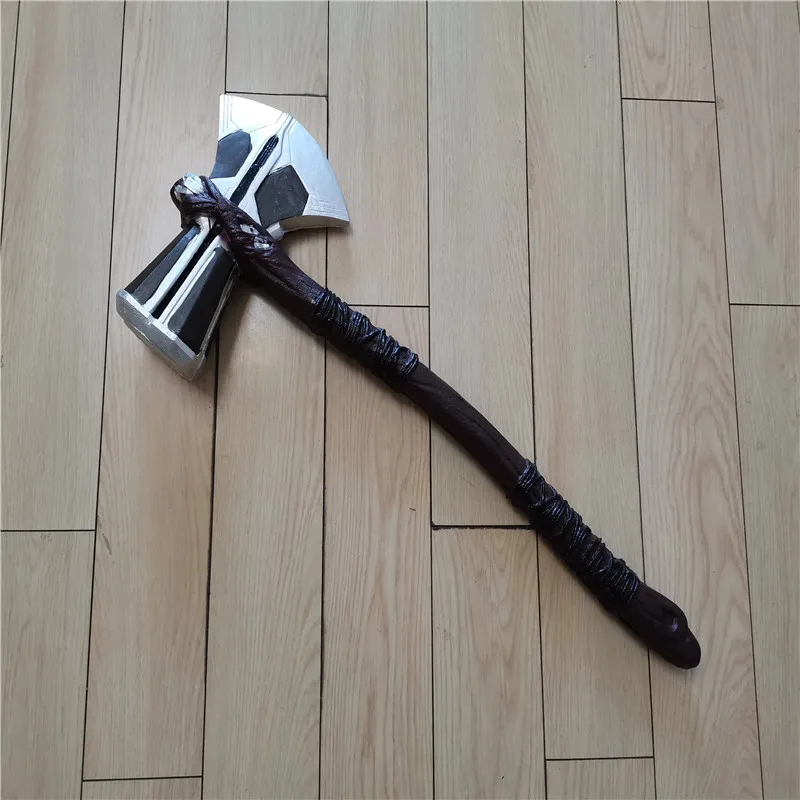 

Cosplay Movie 1:1 Axe Hammer Prop Weapon Role Playing Thunder Hammer Axe Prop 72cm PU Axe Weapon Halloween Gift
