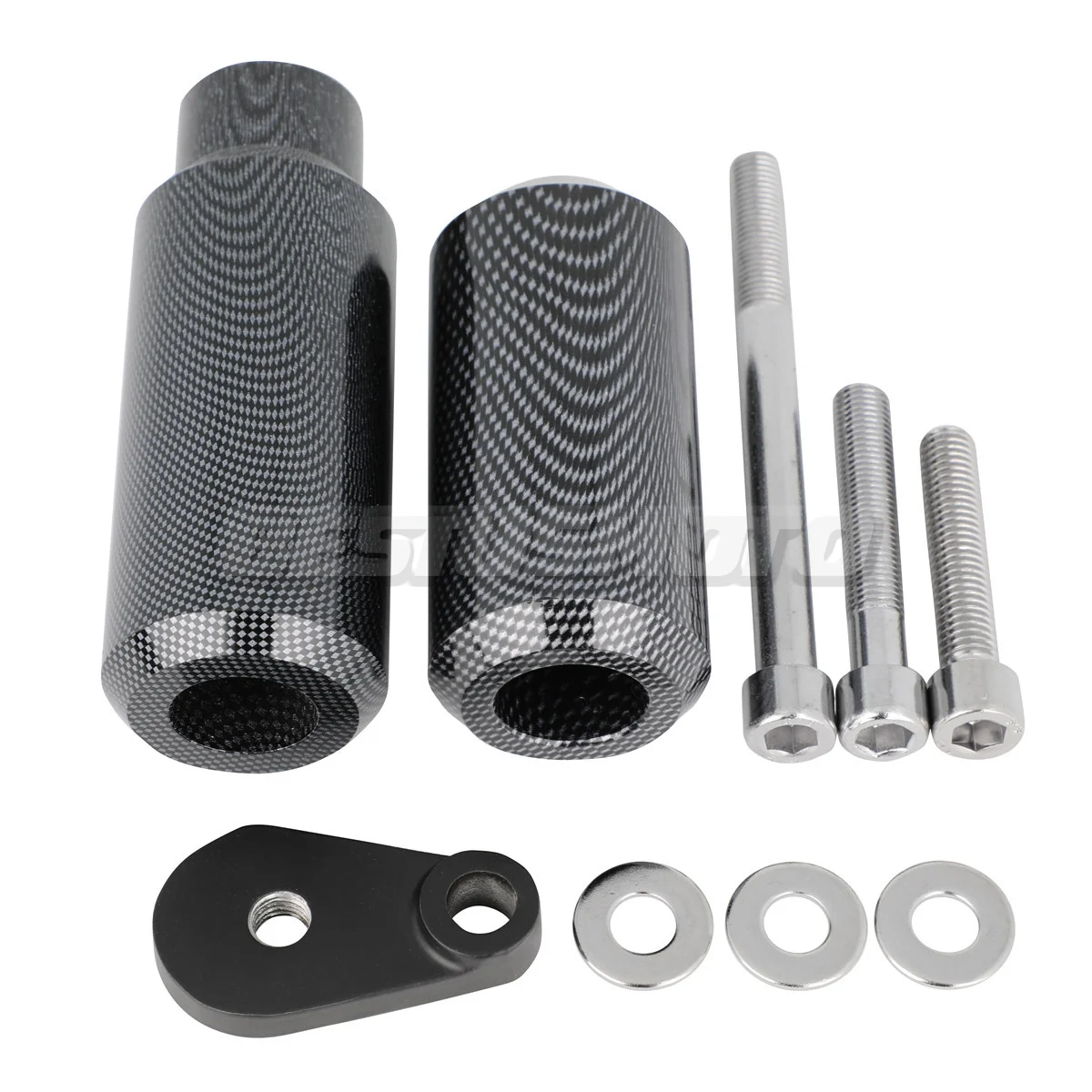 Motorcycle Black&Carbon No Cut Frame Sliders Crash Falling Protection For Kawasaki Ninja ZX6R ZX-6R ZX 6R ZX636 2005 2006