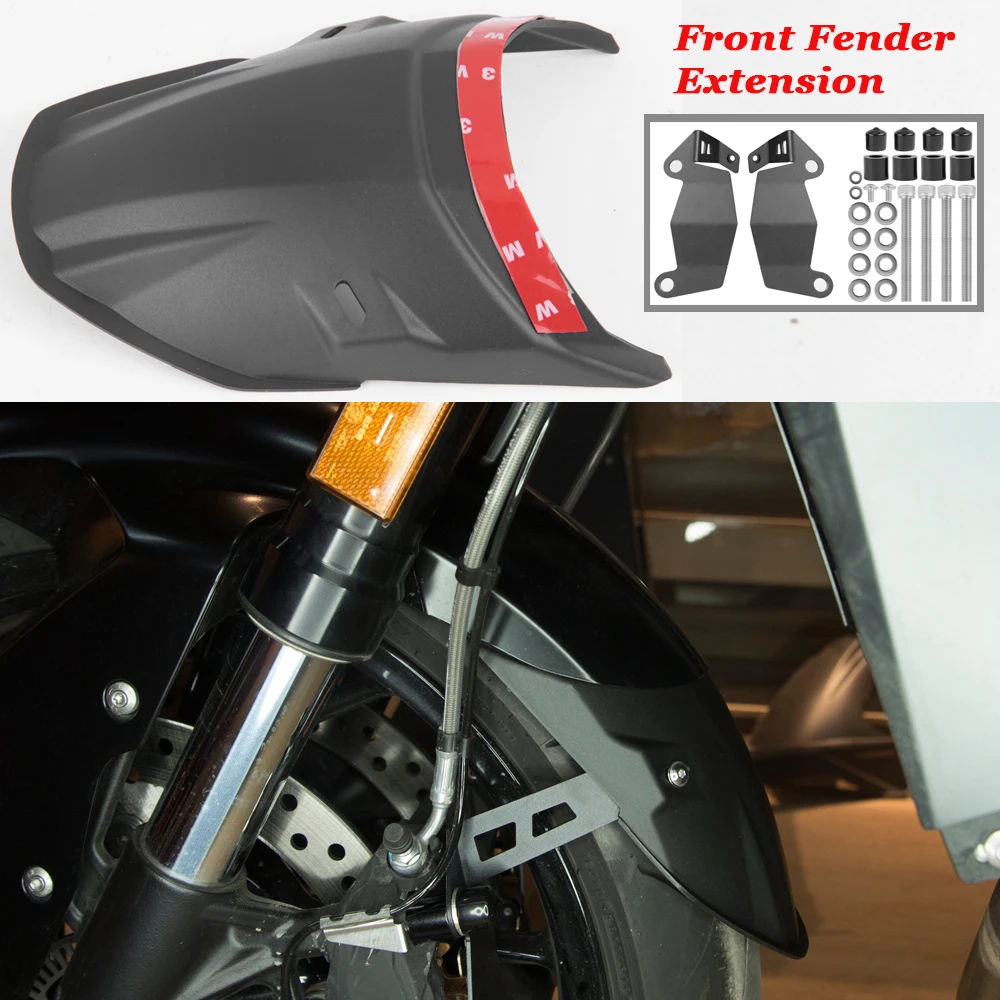 

Motorcycle Accessories Front Wheel Tire Hugger Mudguard Fender Extender Extension for BMW F900R F900XR F 900 R F900 XR 2020-2022