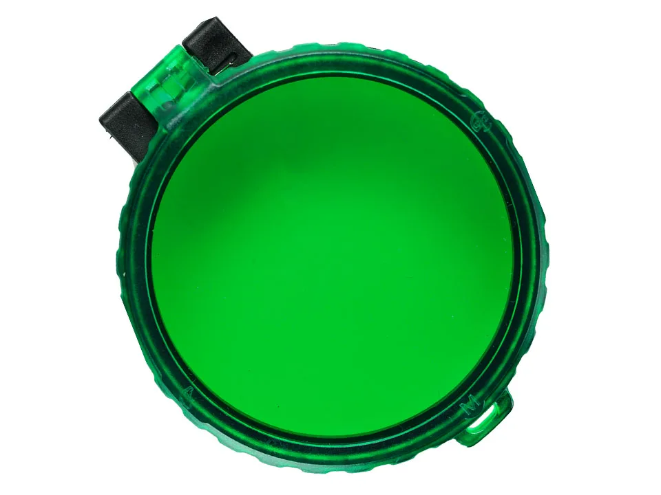 EAGTAC Green Filter w/ Flip Cover (plastic) for T G S M Series LED Flashlight