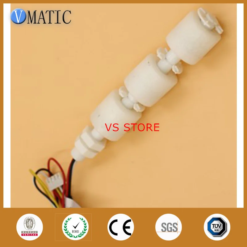 

Free Shipping Vc10110-3P Plastic Float Switch Aquarium Vertical Whole Sell Factory Sensor Electrical Water Level Controller