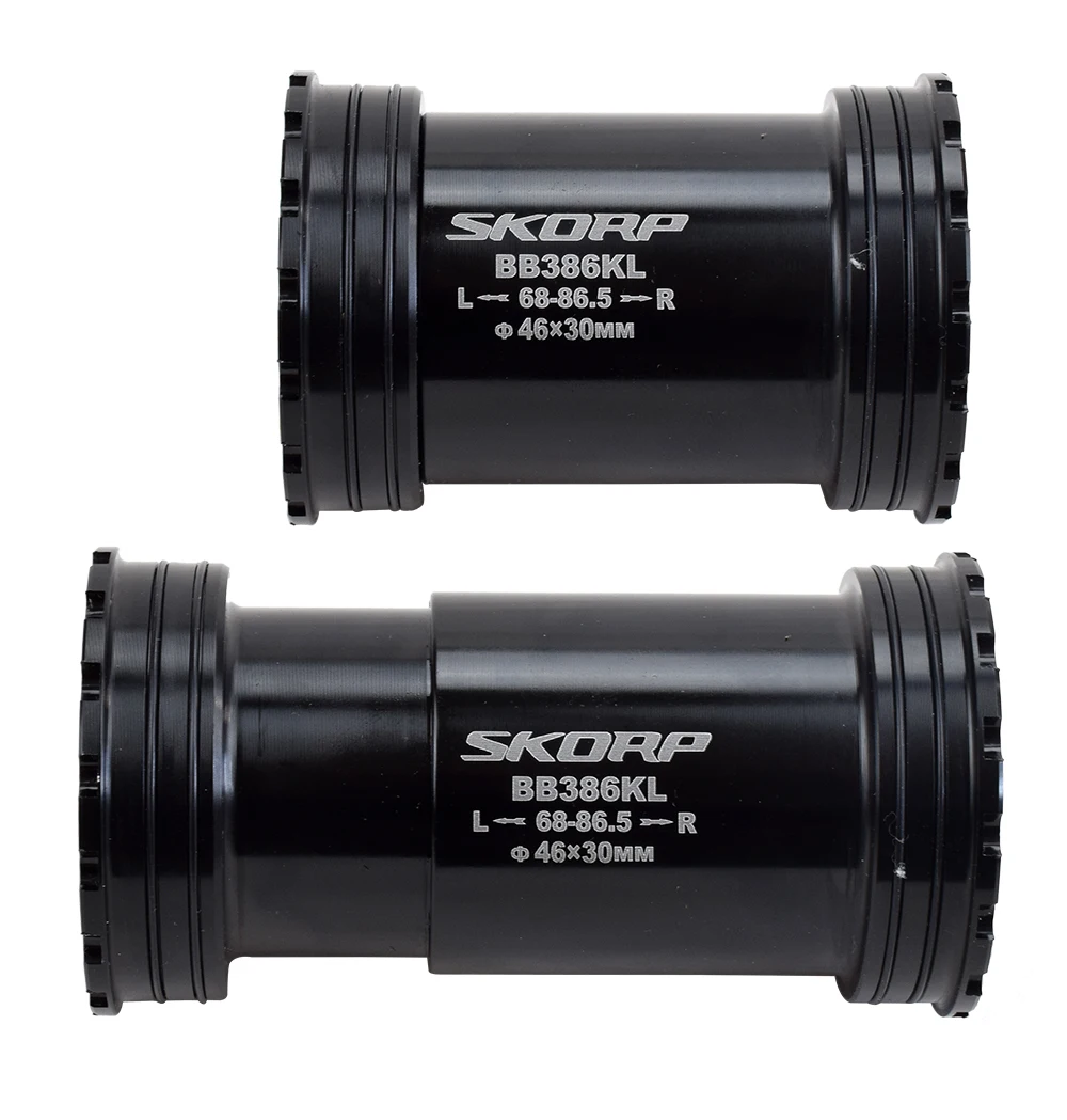 MTB Road Bike Bottom Brackets BB30 BSA30 PF30 BB386 46/42x22 24 30mm Sealed Bearing Mountain Bicycle BB Sets Central Axis
