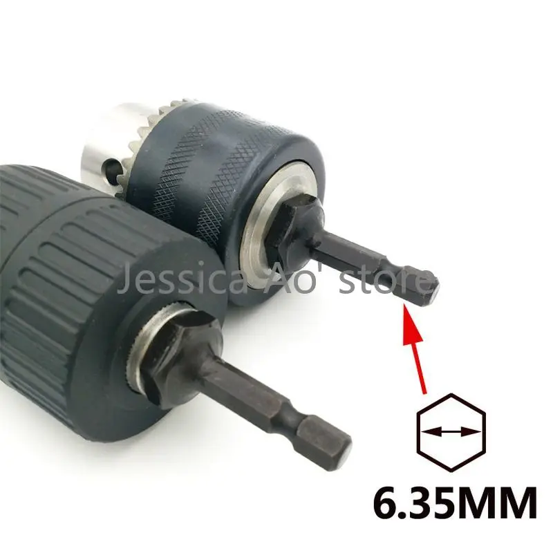 Tác Động Khoan Búa Điện Adapter Máy Khoan Điện Chuck Đầu Tròn Vuông Chuôi Lục Giác Điện Cờ Lê Đầu Chuyển Đổi