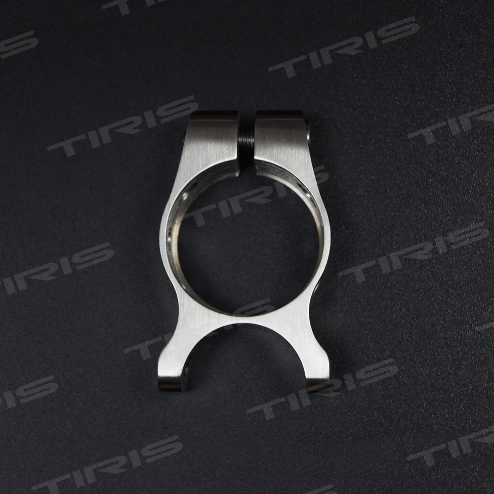 TIRIS-Titanium Bicycle Seatpost Clamp, MTB Bike Accessories Parts for Rear Rack, Luggage Seat Post, GR5, 31.8, 34.9