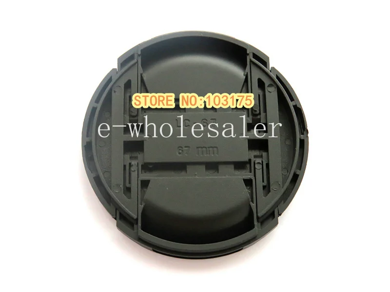 جزء إصلاح الكاميرا مع الشعار ، غطاء العدسة الأمامية ، قرصة المركز ، المفاجئة على لنيكون ، جديد ، 67 مللي متر ، 67 مللي متر