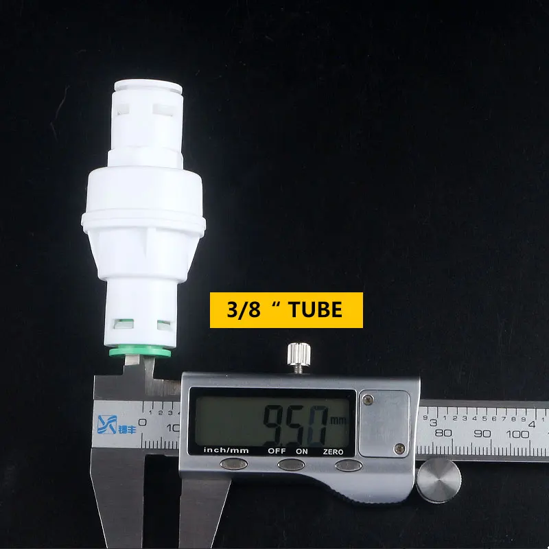 RO клапан снижения давления воды, регулятор давления воды, шланг с наружным диаметром 3/8 дюйма, быстрое соединение, Диаметр 9,5 мм, система обратного осмоса